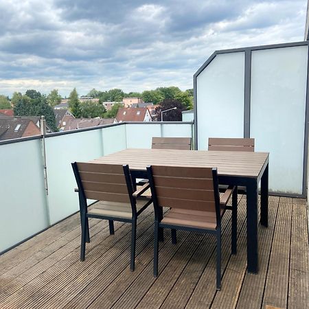 Apartamento Micasa Ol - Modernes Penthouse - Stellplatz - Kueche - Wlan - Dachterrasse Oldenburg Exterior foto