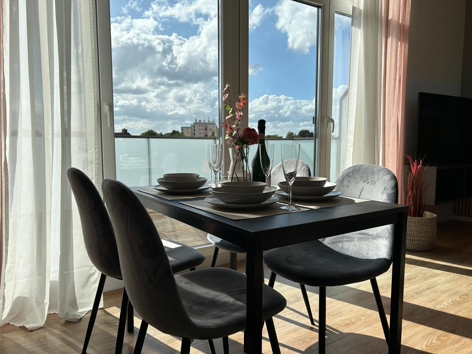 Apartamento Micasa Ol - Modernes Penthouse - Stellplatz - Kueche - Wlan - Dachterrasse Oldenburg Exterior foto