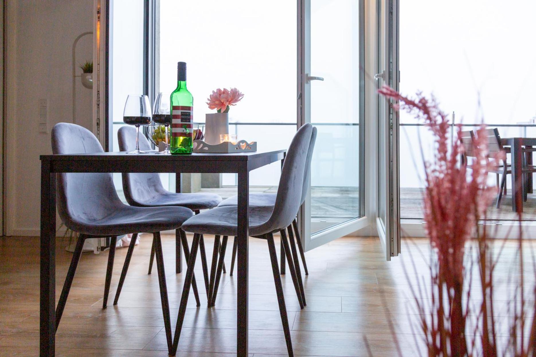 Apartamento Micasa Ol - Modernes Penthouse - Stellplatz - Kueche - Wlan - Dachterrasse Oldenburg Exterior foto